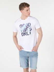 Футболка Colin’s модель CL1058715WHT Фото