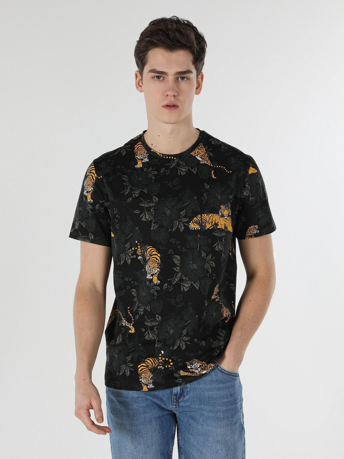 Футболка Colin’s модель CL1058719BLK Фото