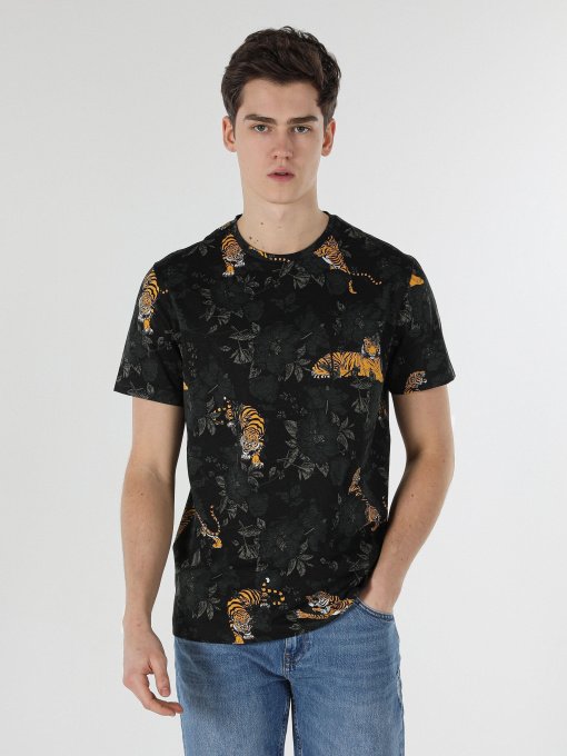 Футболка Colin’s модель CL1058719BLK Фото