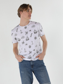 Футболка Colin’s модель CL1058821OFW Фото