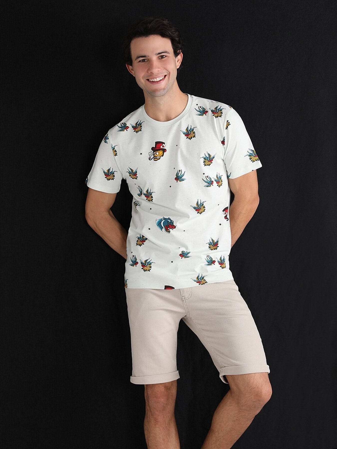 Футболка Colin’s модель CL1058827MGR Фото