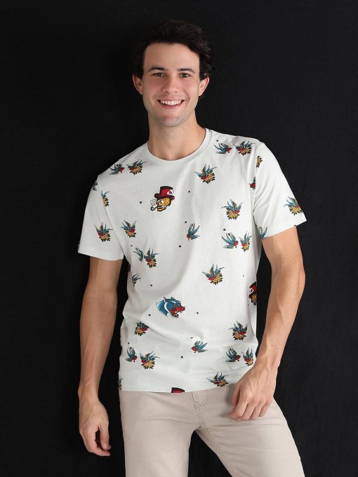 Футболка Colin’s модель CL1058827MGR Фото