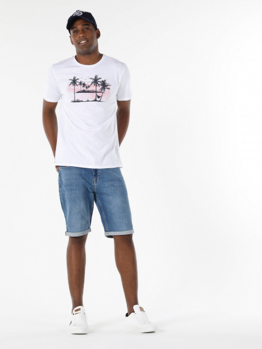 Футболка Colin’s модель CL1058830WHT Фото