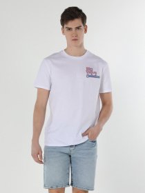 Футболка Colin’s модель CL1058831WHT Футболка Colin’s модель CL1058831WHT Фото