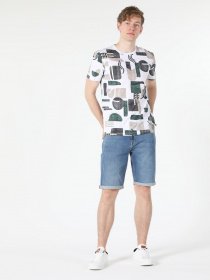 Футболка Colin’s модель CL1058837WHT Фото