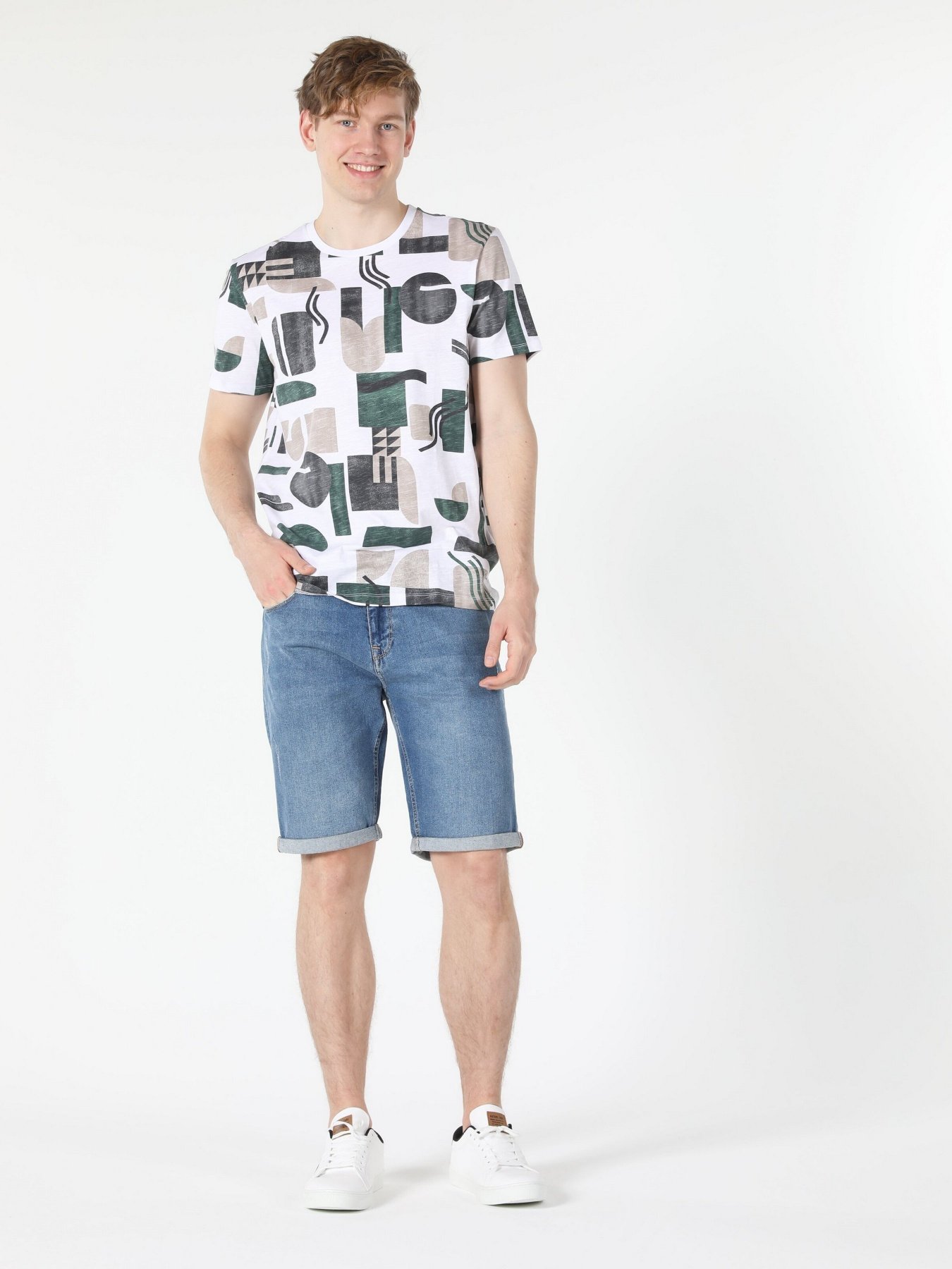 Футболка Colin’s модель CL1058837WHT Фото