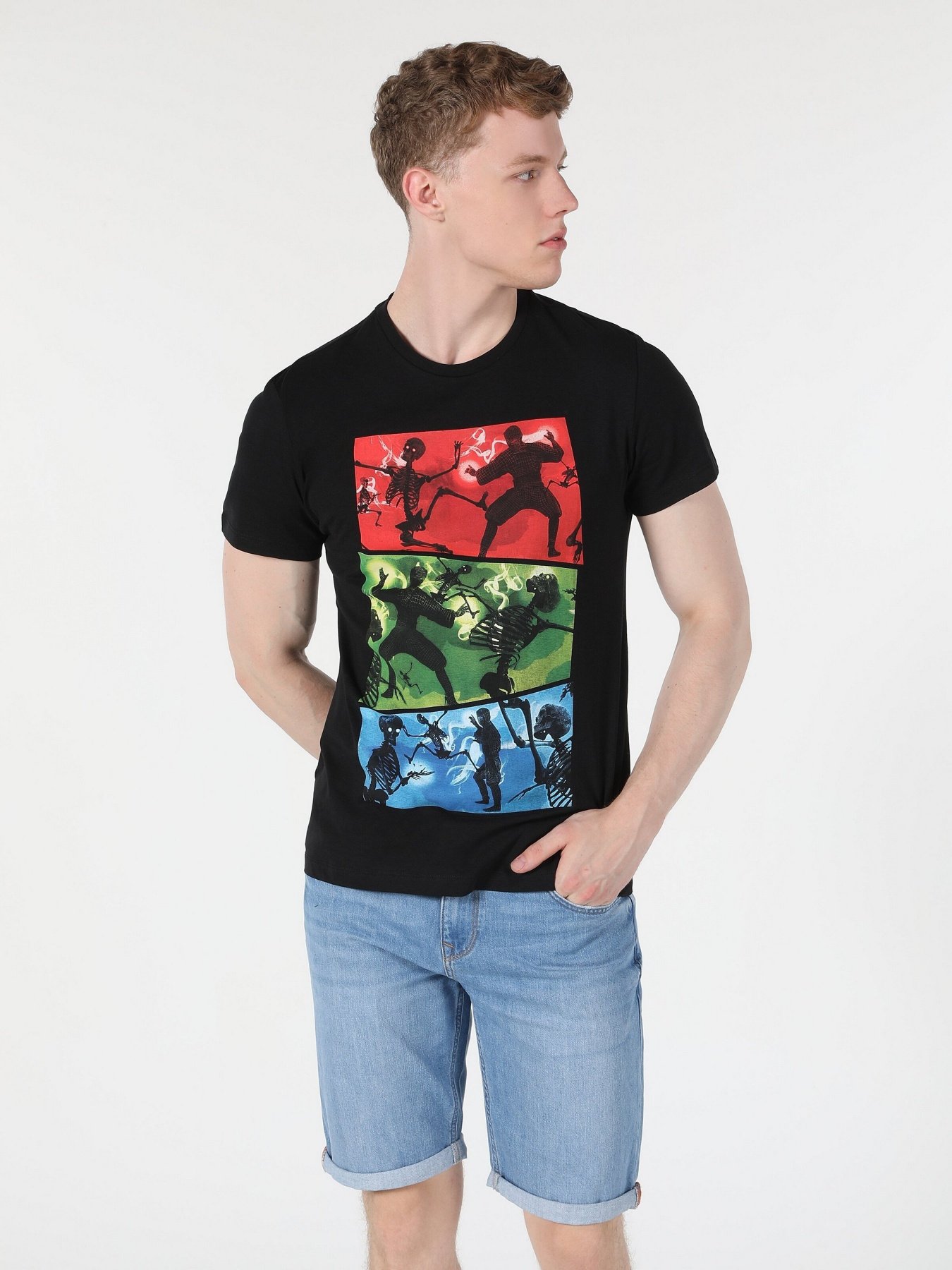 Футболка Colin’s модель CL1058876BLK Фото