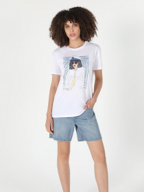 Футболка Colin’s модель CL1058917WHT Фото