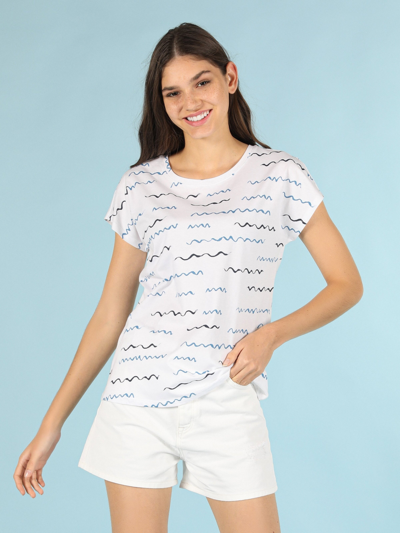 Футболка Colin’s модель CL1058924WHT Фото