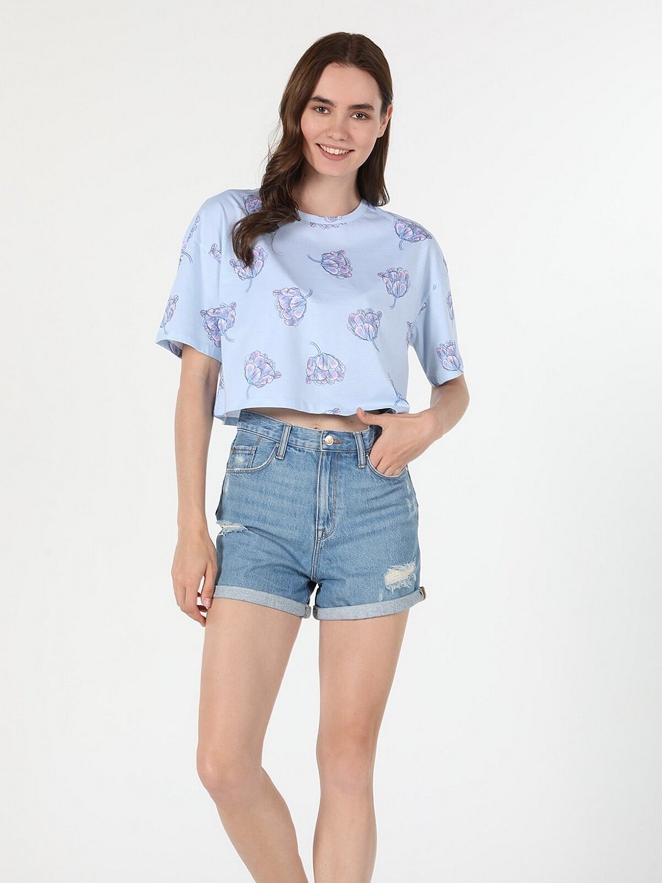 Футболка Colin’s модель CL1058926BLE Фото