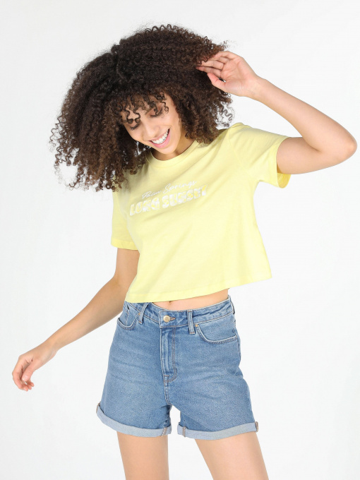 Футболка Colin’s модель CL1058940LYL Фото