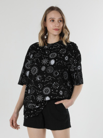 Футболка Colin’s модель CL1058997BLK Фото