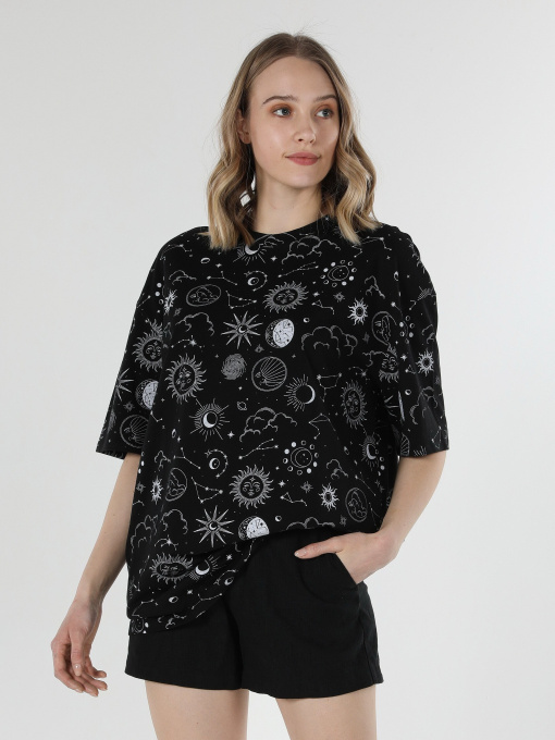 Футболка Colin’s модель CL1058997BLK Фото