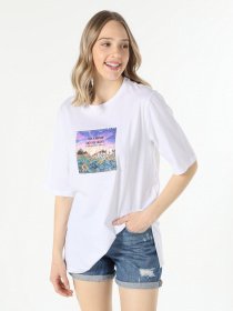 Футболка Colin’s модель CL1059005WHT Фото