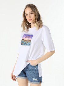 Футболка Colin’s модель CL1059005WHT Фото