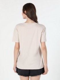 Футболка Colin’s модель CL1059023BEI Фото