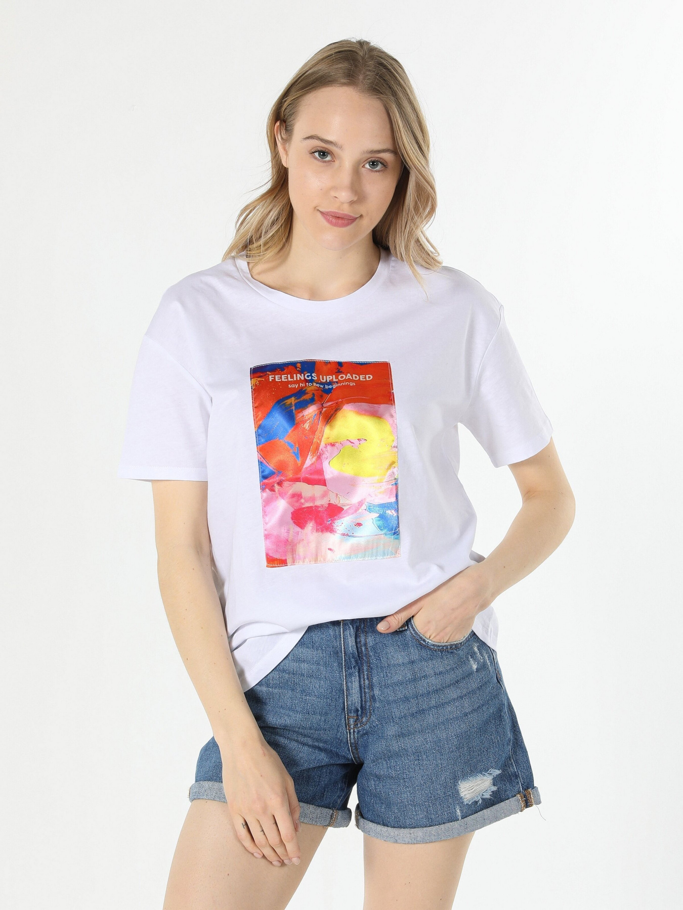 Футболка Colin’s модель CL1059034WHT Фото