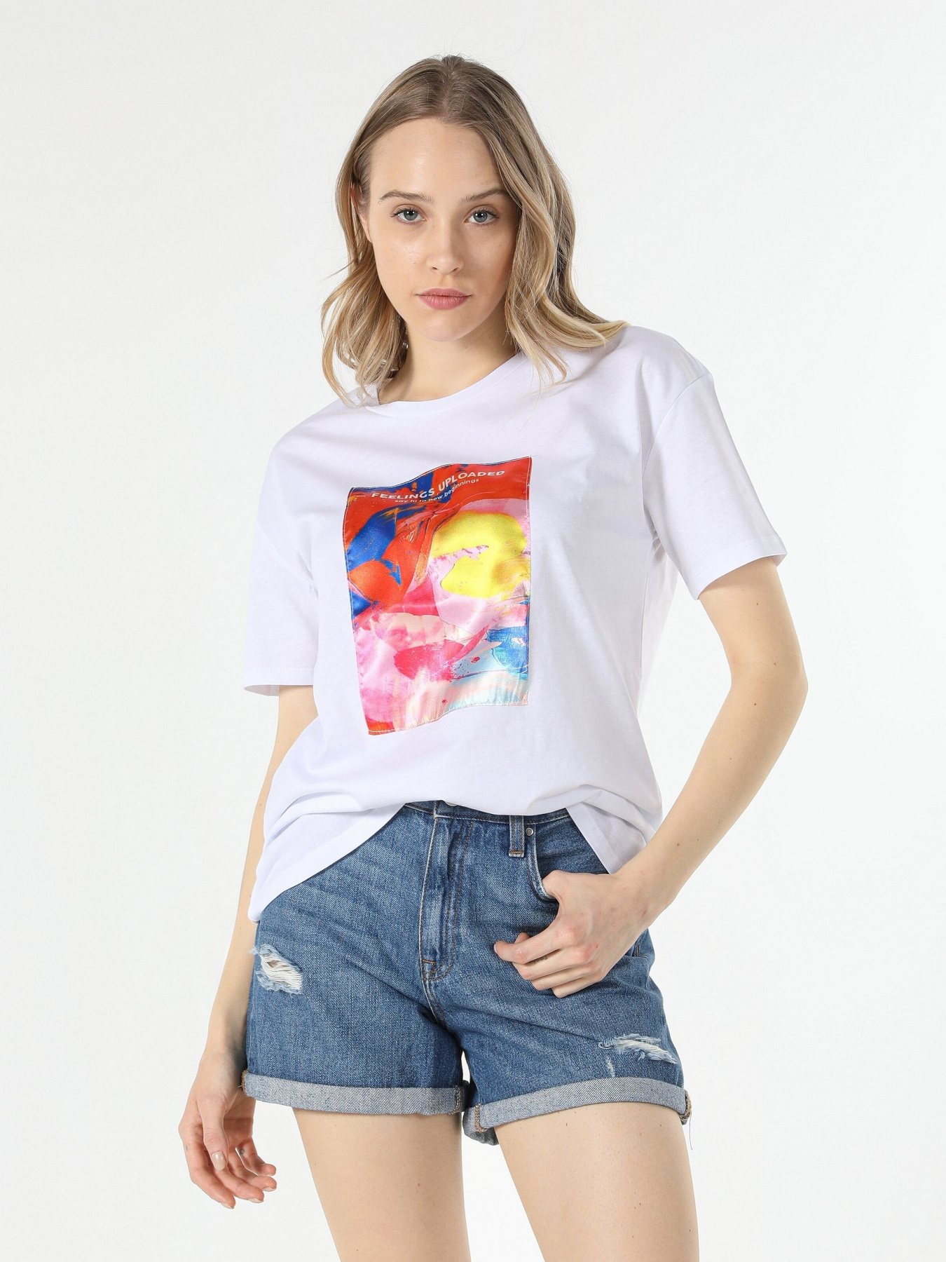 Футболка Colin’s модель CL1059034WHT Фото