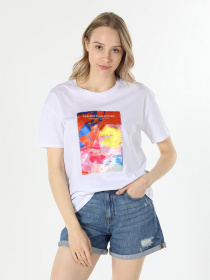 Футболка Colin’s модель CL1059034WHT Фото