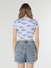 Футболка Colin’s модель CL1059038WHT Фото