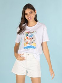 Футболка Colin’s модель CL1059049WHT Фото