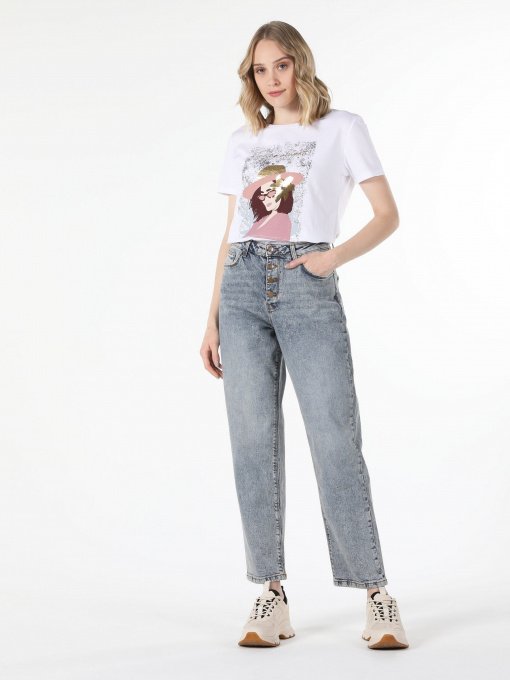 Футболка Colin’s модель CL1059058WHT Фото