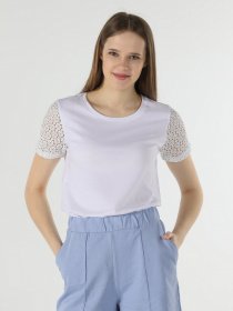 Футболка Colin’s модель CL1059125WHT Фото