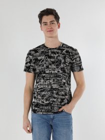 Футболка Colin’s модель CL1059129BLK Фото