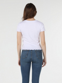 Футболка Colin’s модель CL1059299WHT Фото