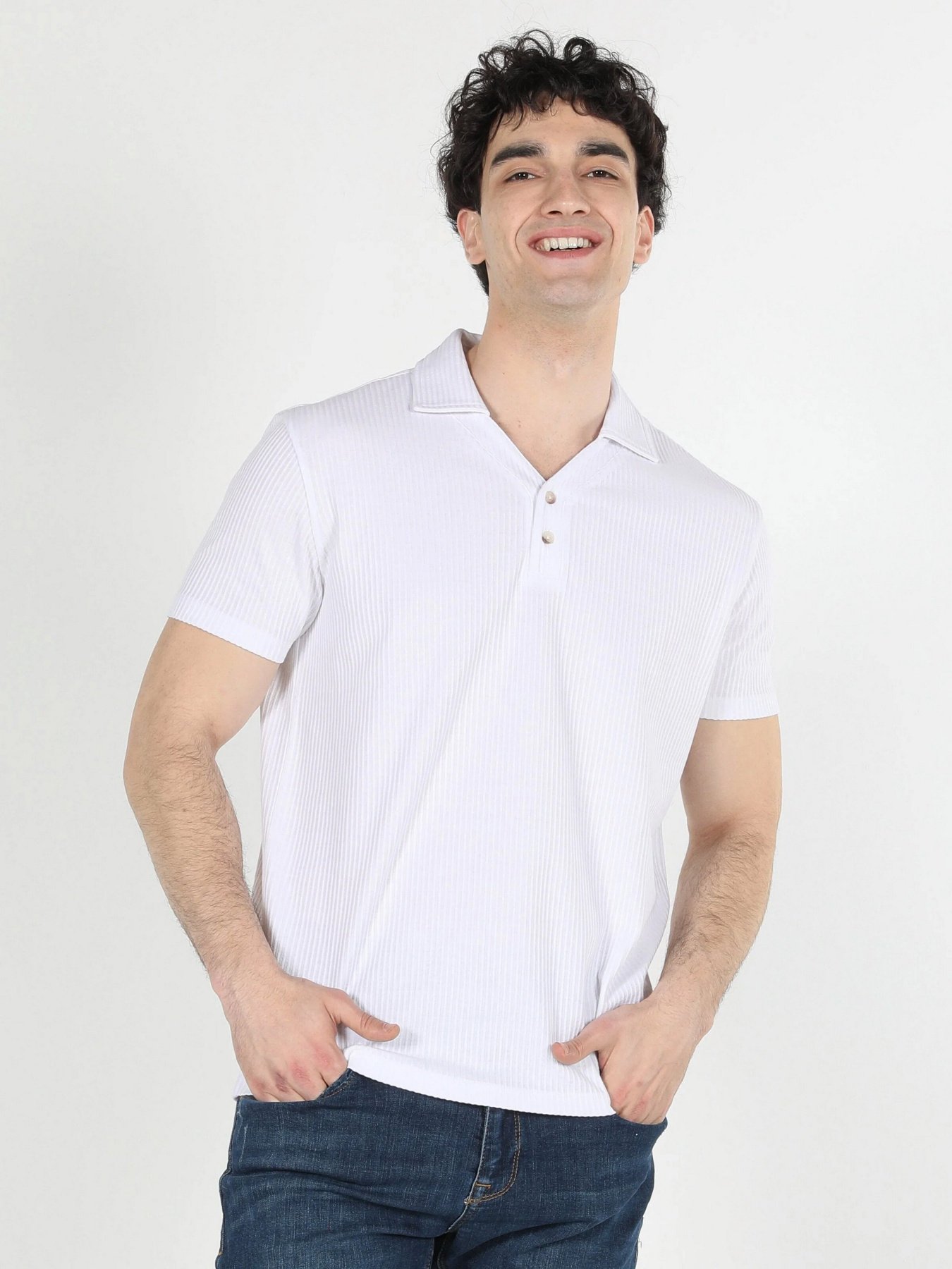 Поло Colin’s модель CL1057999WHT Фото