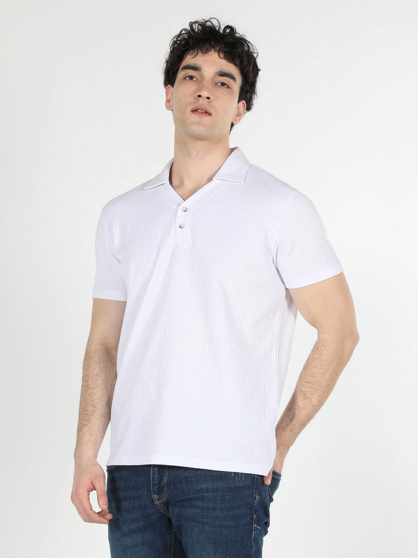 Поло Colin’s модель CL1057999WHT Фото