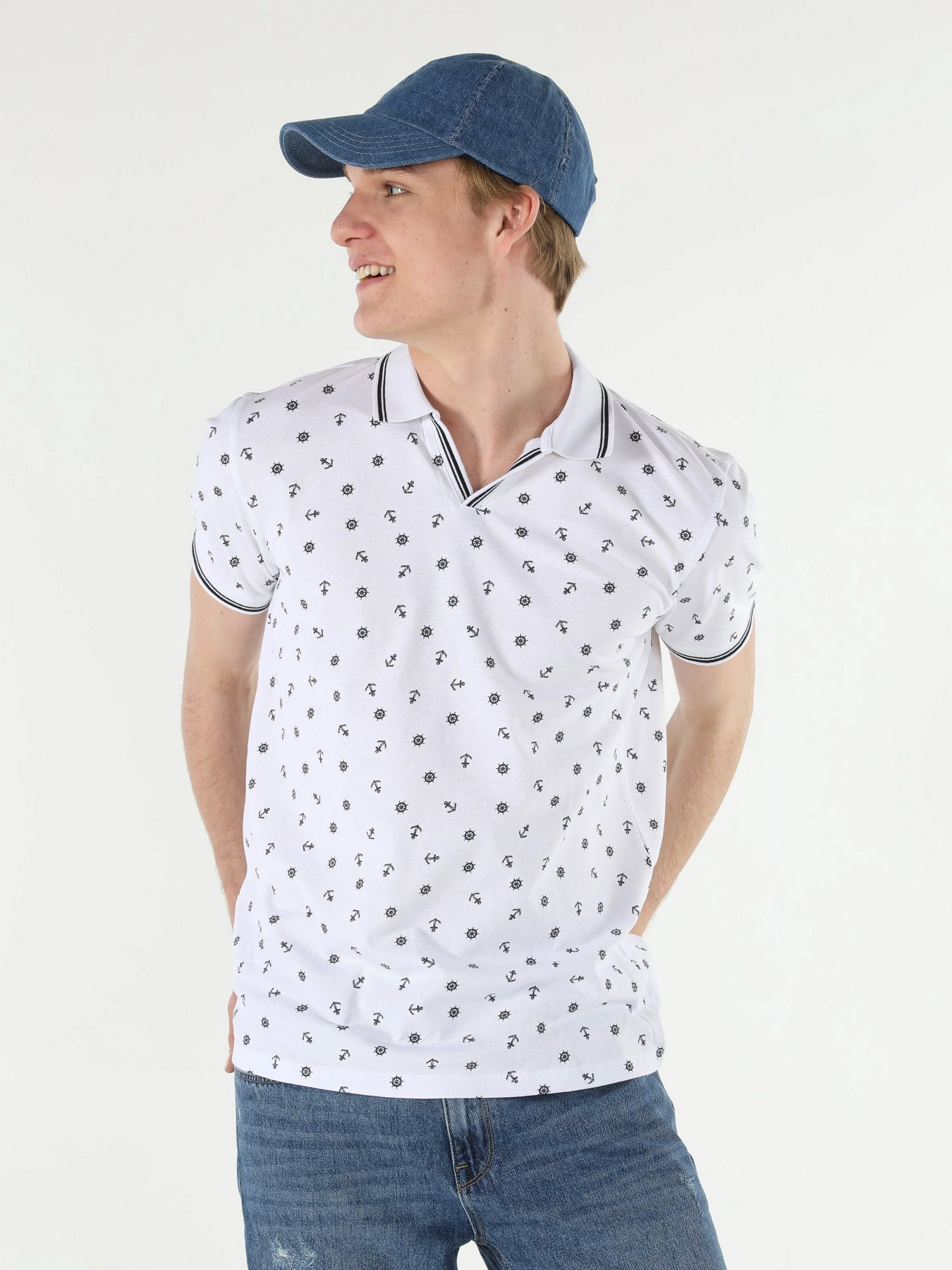 Поло Colin’s модель CL1058015WHT Фото