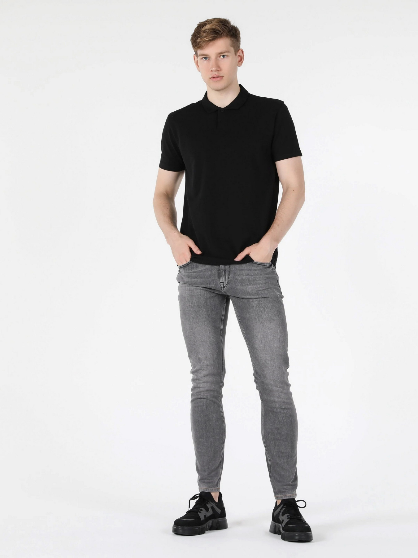 Поло Colin’s модель CL1059159BLK Фото