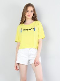 Футболки і поло Colin’s модель CL1036403YLW Фото