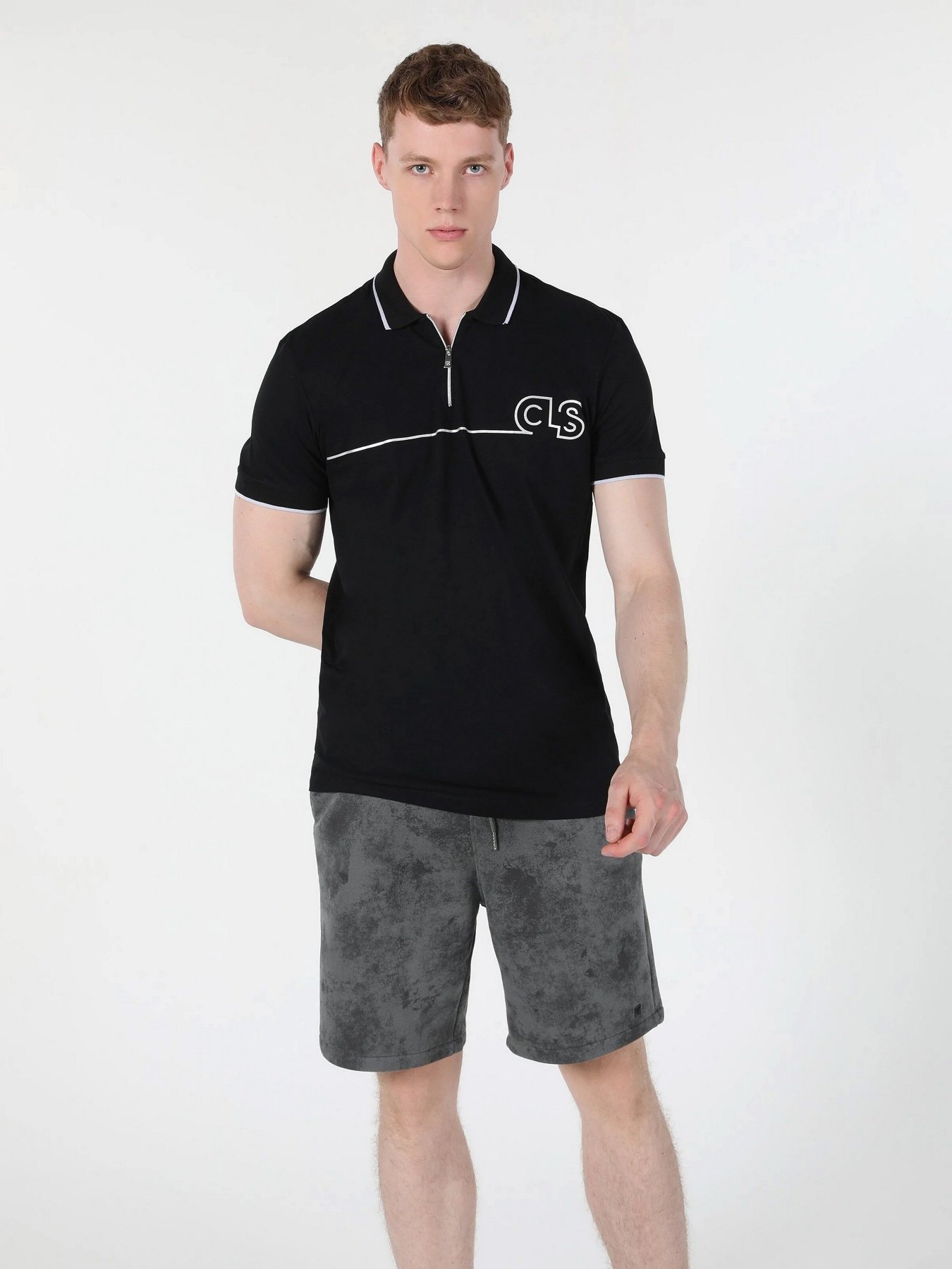 Поло Colin’s модель CL1059561BLK Фото