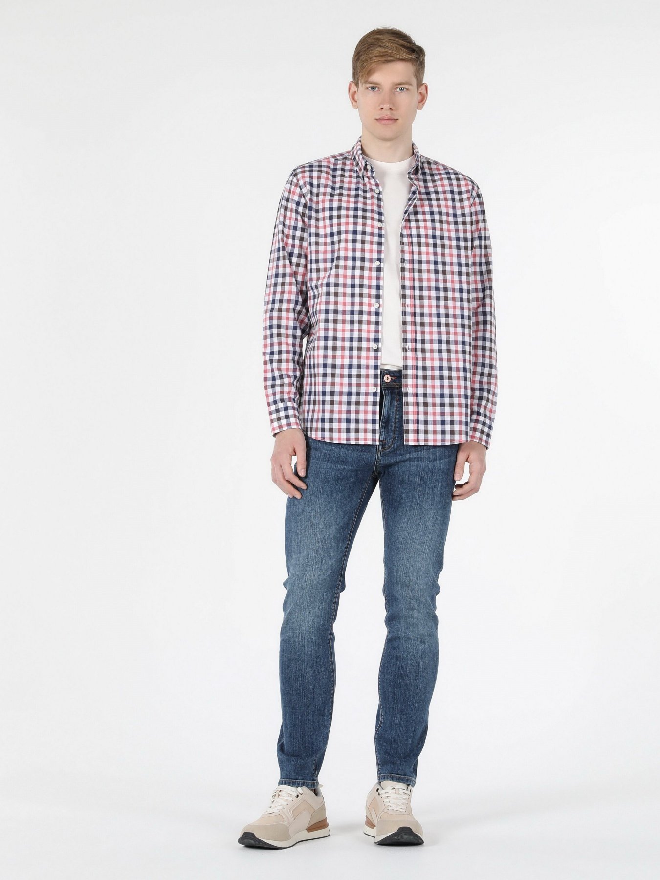 Рубашка повседневная Colin’s модель CL1058244MTC Рубашка повседневная Colin’s модель CL1058244MTC Фото