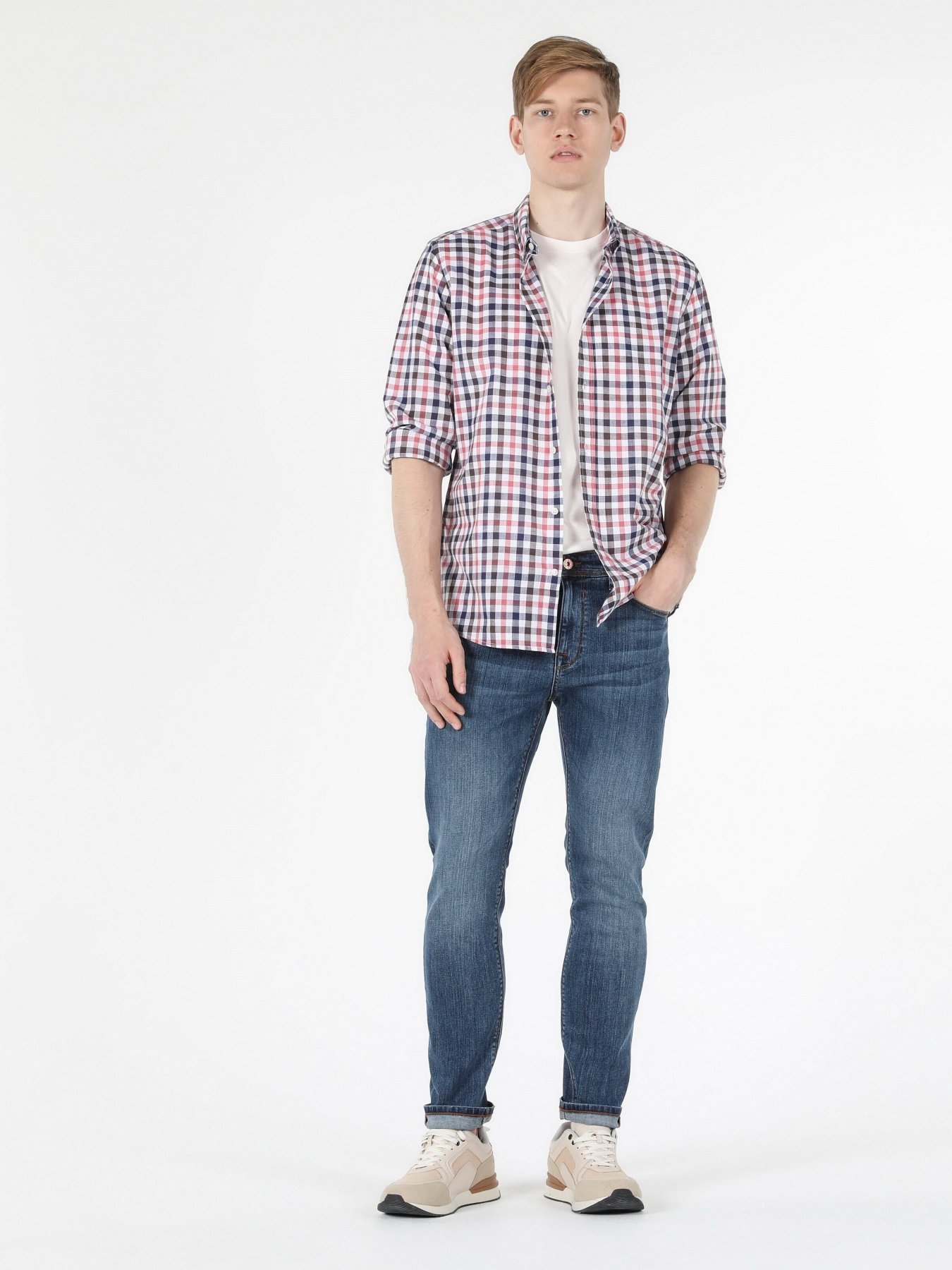 Рубашка повседневная Colin’s модель CL1058244MTC Рубашка повседневная Colin’s модель CL1058244MTC Фото