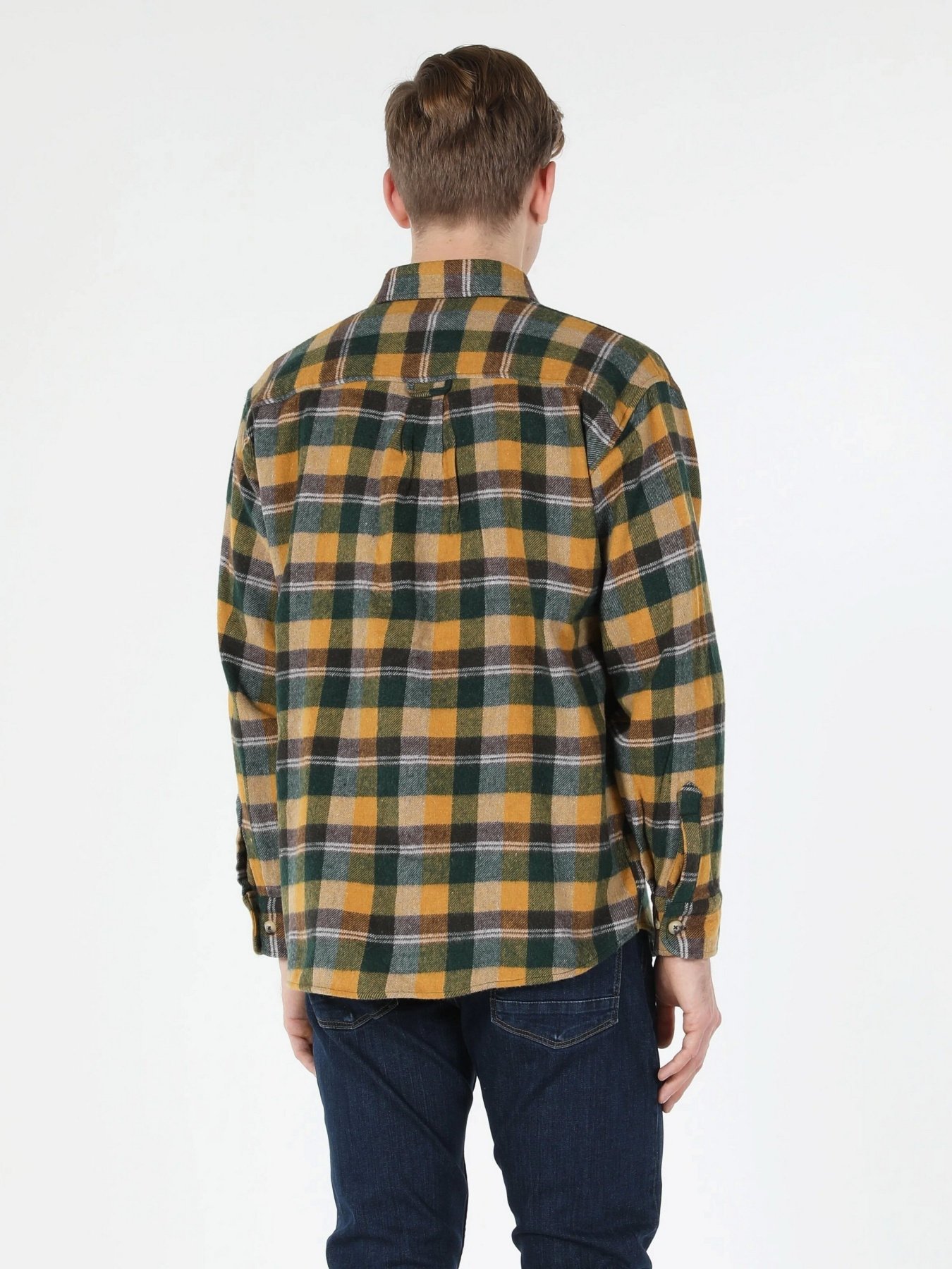 Рубашка повседневная Colin’s модель CL1056846GRN Фото