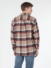 Рубашка повседневная Colin’s модель CL1057200BEI Фото