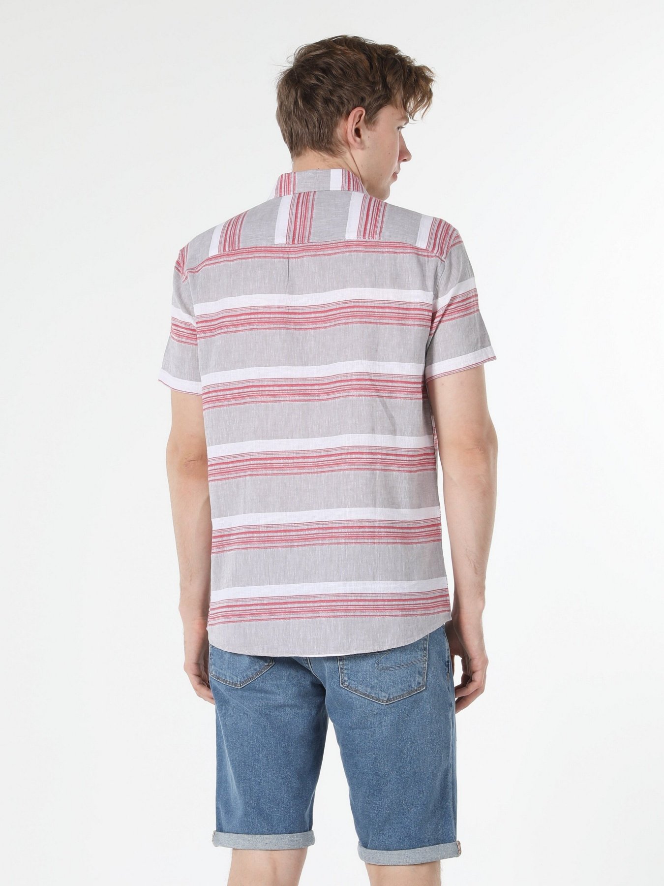 Сорочка повсякденна Colin’s модель CL1058964BEI Фото