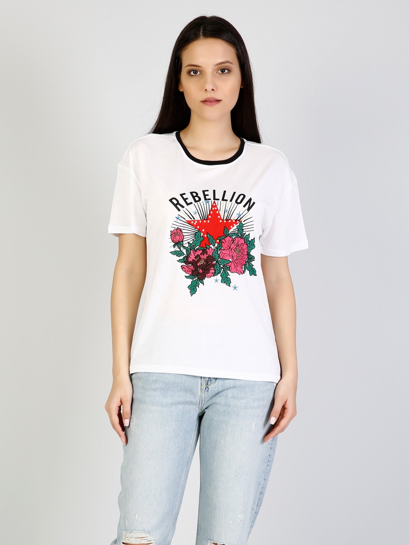 Футболки и поло Colin’s модель CL1036406WHT Фото