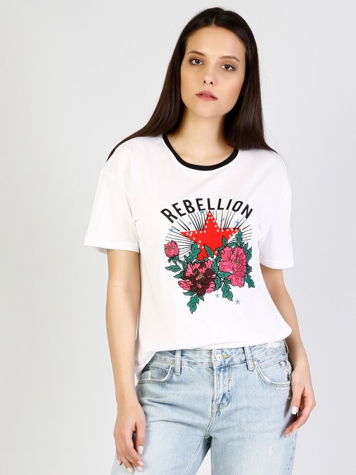 Футболки і поло Colin’s модель CL1036406WHT Фото