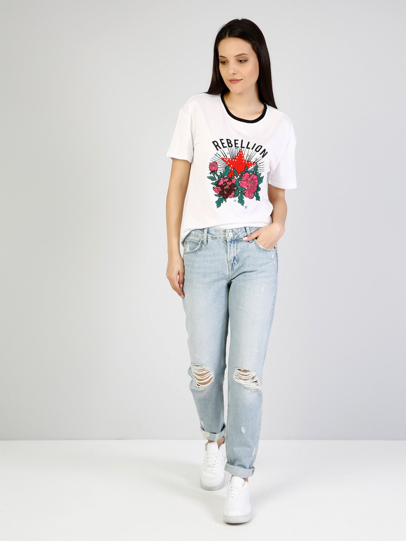 Футболки и поло Colin’s модель CL1036406WHT Фото