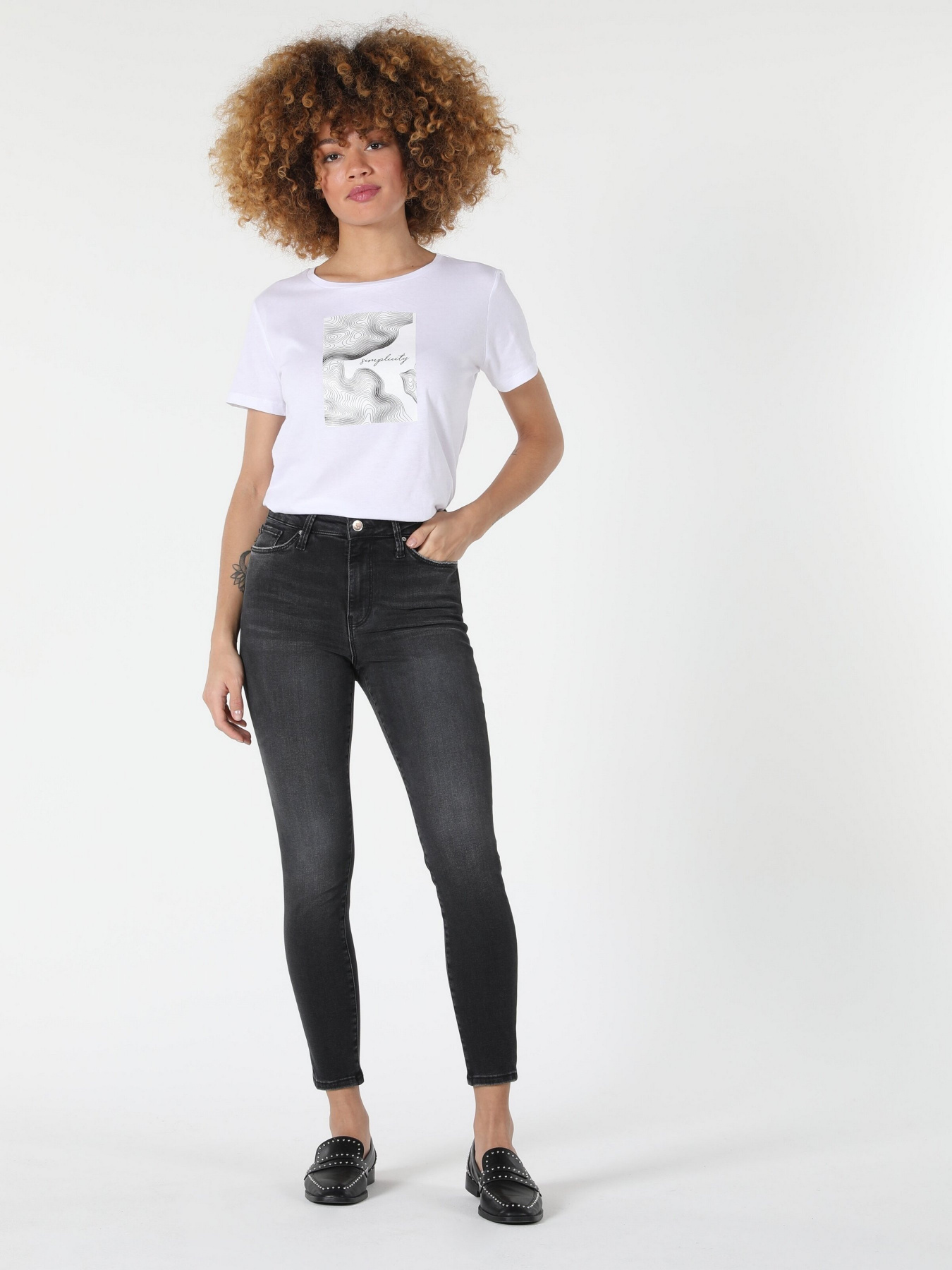 Скинни джинсы Colin’s модель CL1058601DN07133 Фото