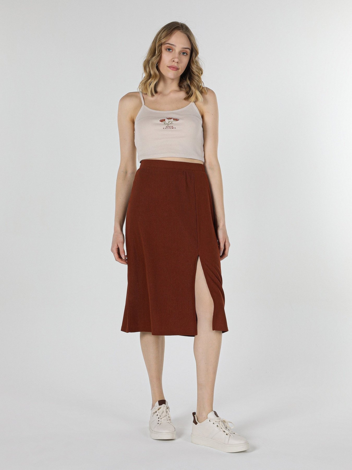 Юбка миди Colin’s модель CL1059157COR Фото