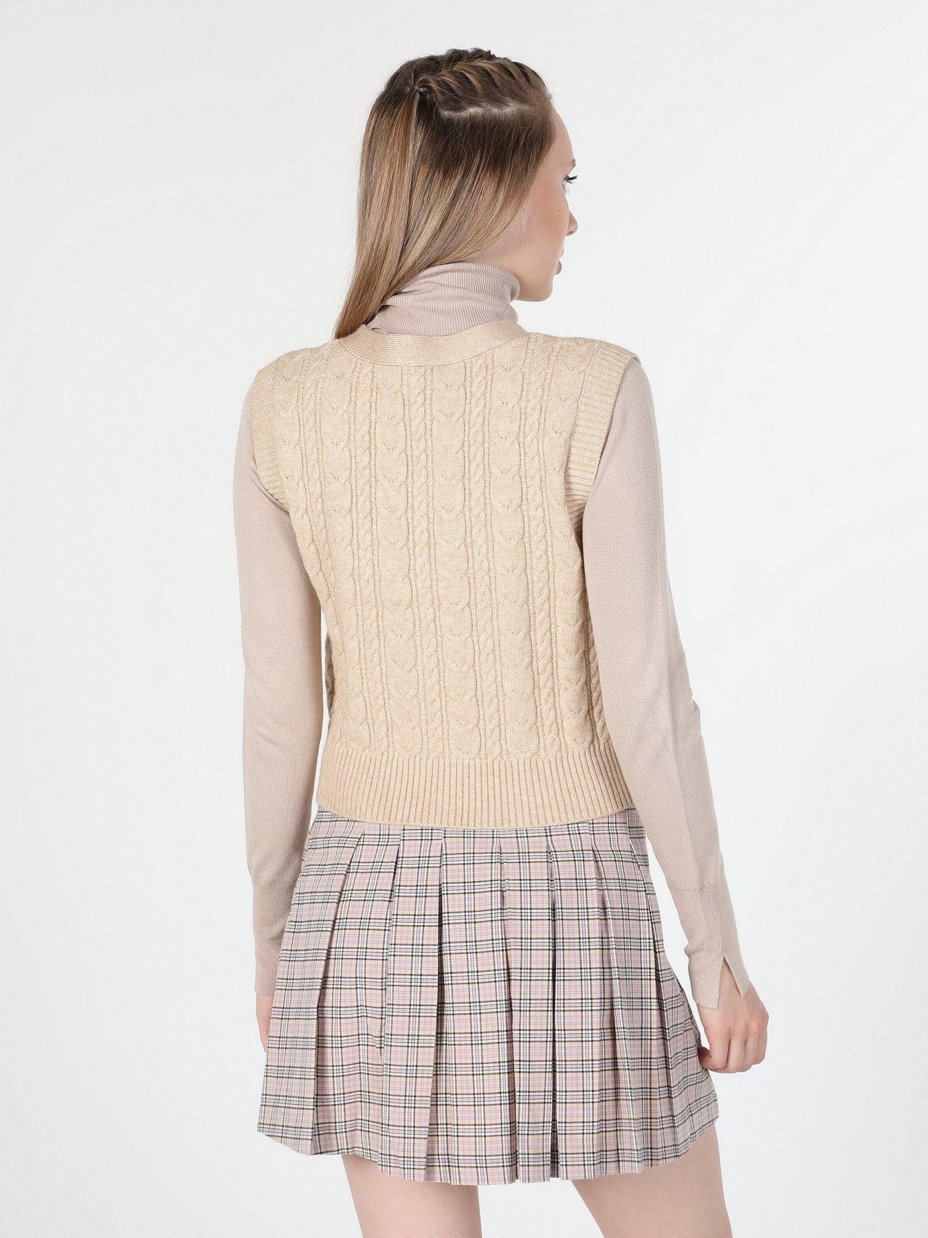 Кардиган Colin’s модель CL1060686BEI Кардиган Colin’s модель CL1060686BEI Фото