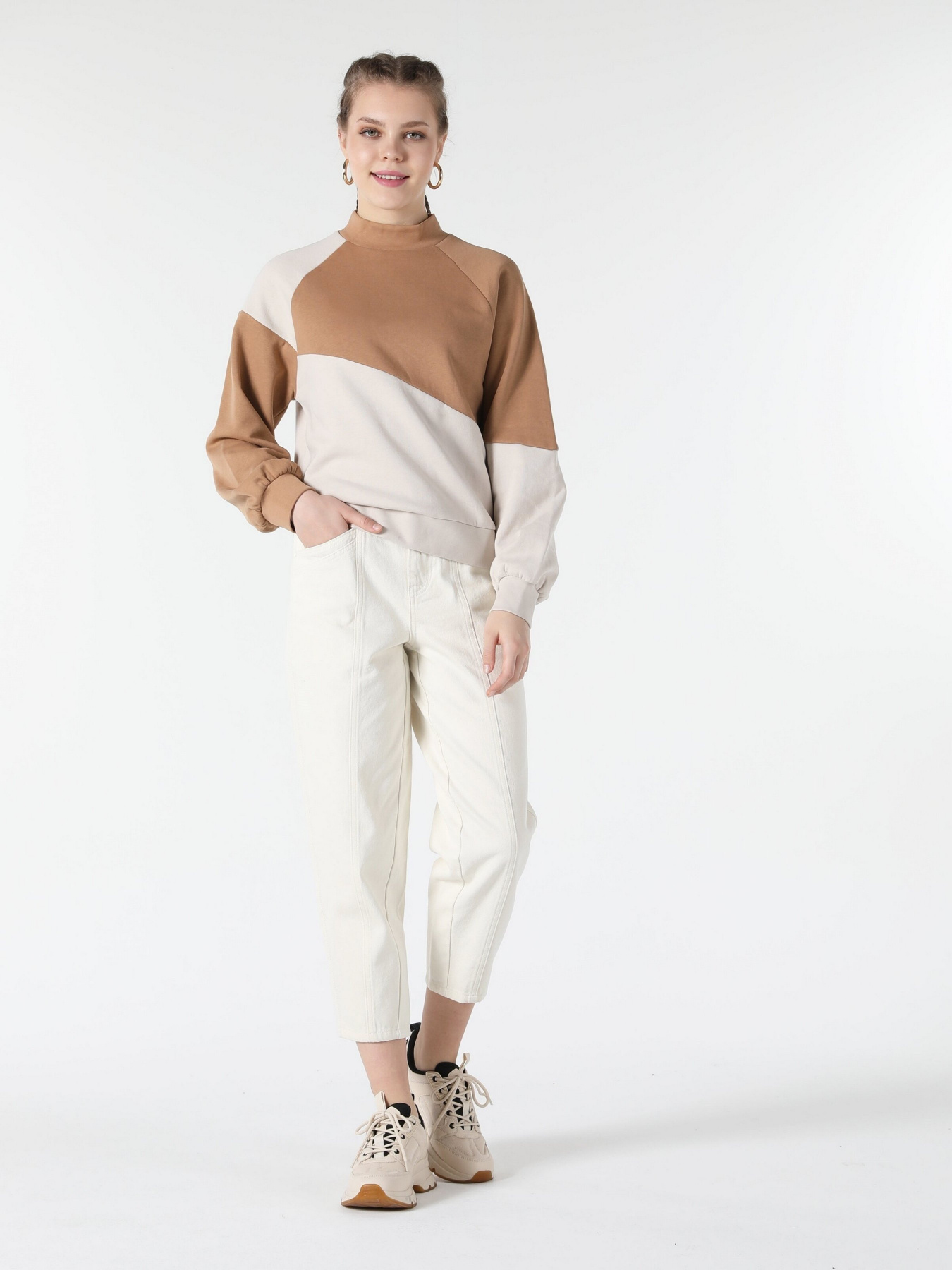 Худи Colin’s модель CL1057238BEI Фото