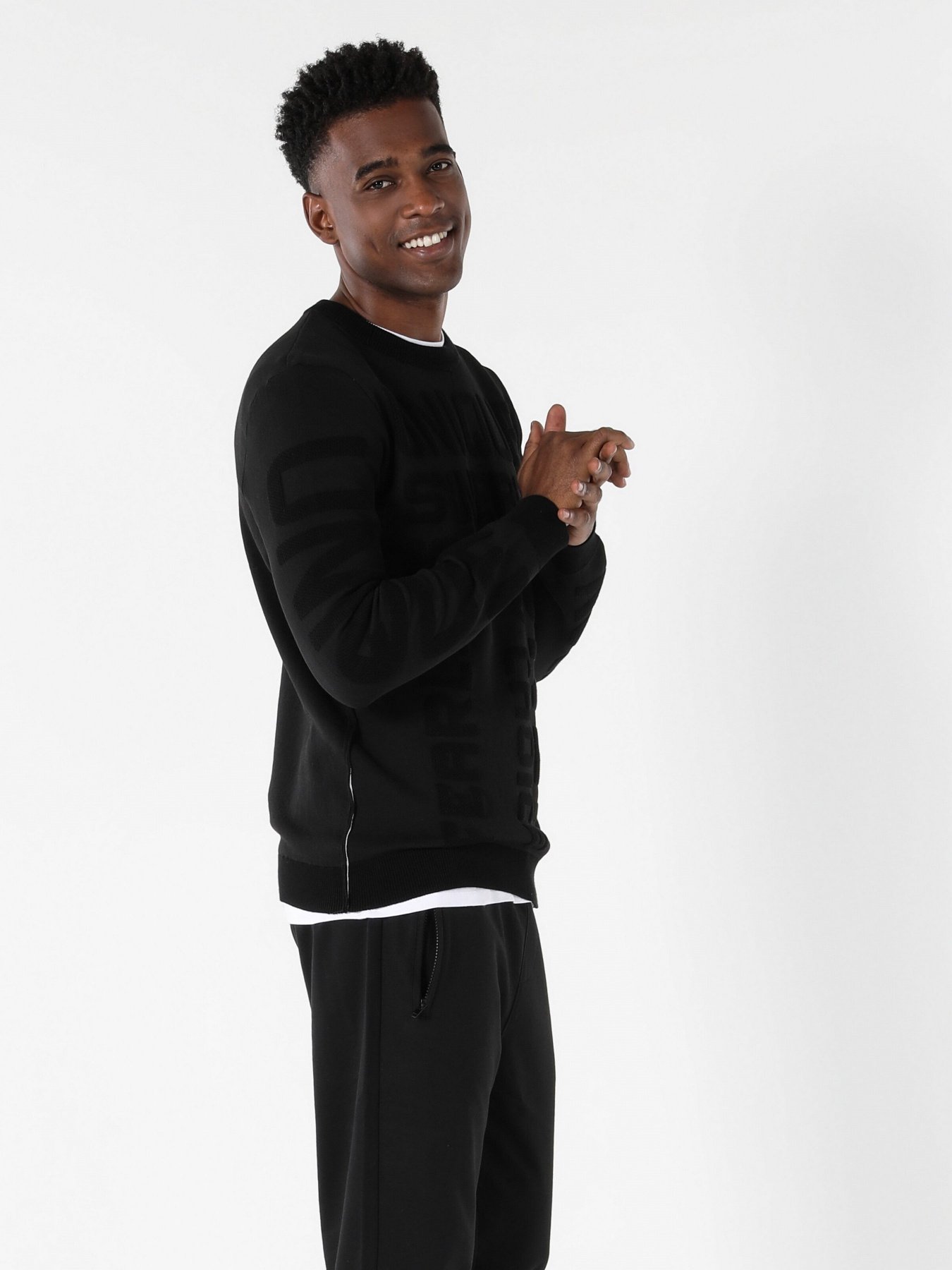 Джемпер Colin’s модель CL1056649BLK Фото