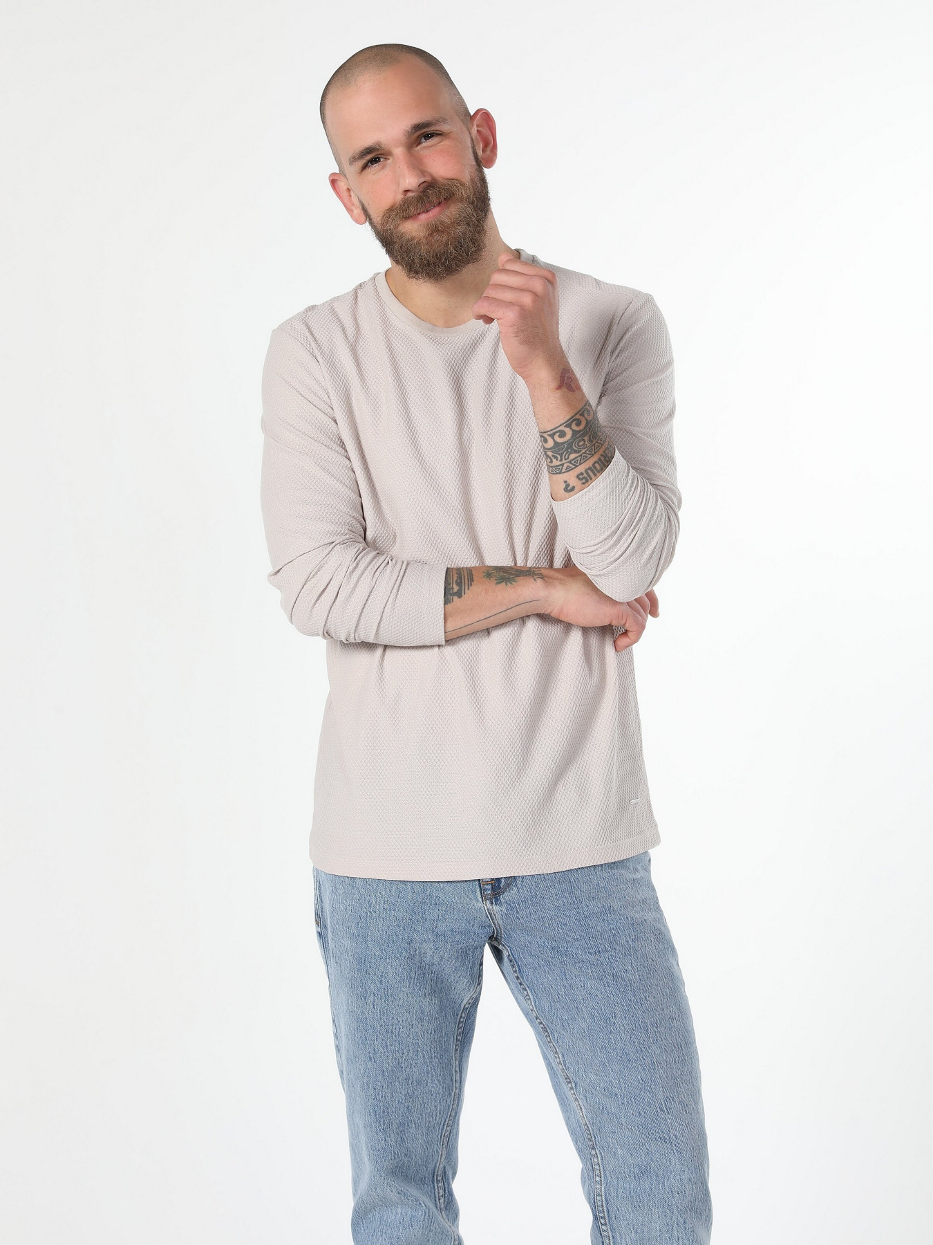 Лонгслив Colin’s модель CL1051143BME Фото