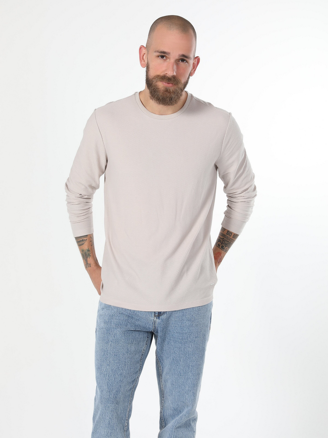 Лонгслив Colin’s модель CL1051143BME Фото